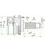 OPEN PARTS - CVJ548010 - 